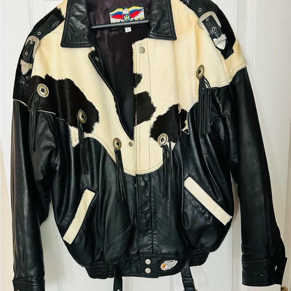 Vintage Jeff Hamilton Cowhide jacket